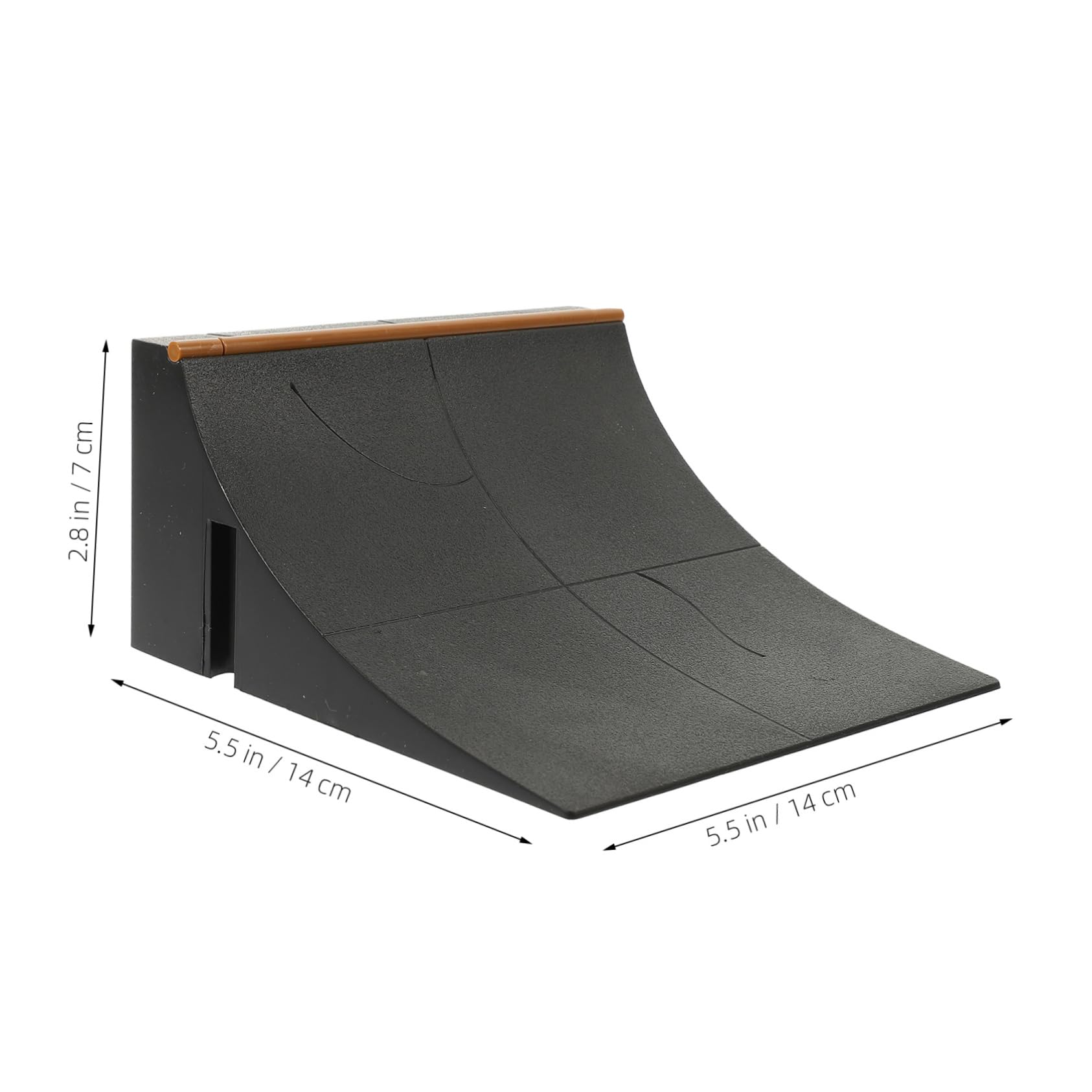 ERINGOGO Plastic Skateboard Park Obstacle Ramps Kit for Boys and Girls Training