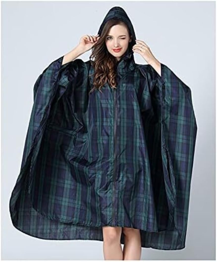 Capa de Lluvia Reutilizable Chubasquero Impermeable Para Mujer, Ropa Para La Lluvia, Abrigo Para Para Exteriores, Poncho, Chaqueta, Capa Ropa de Agua para Exteriores