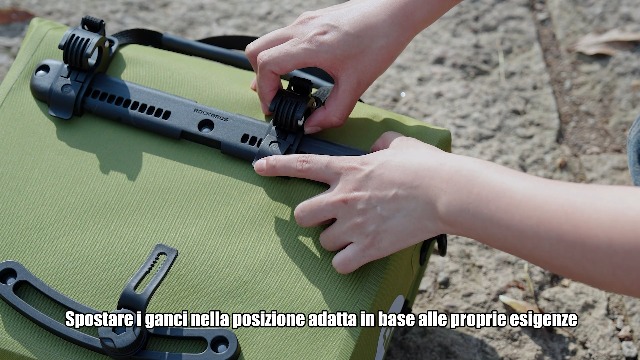 Rockbros: La Borsa Da Bici Posteriore Da 15L Impermeabile, Capiente E Con Tracolla - 3