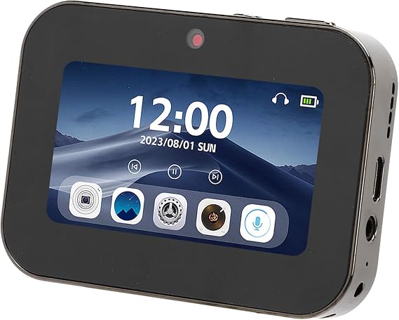 4kデジタルカメラ、3インチタッチスクリーン付きキッズカメラ、64mp 10倍ズーム120°ワイドコンパクトカメラ、映画と音楽プレーヤー、男の子、女の子、子供用のポータブルカメラブラック