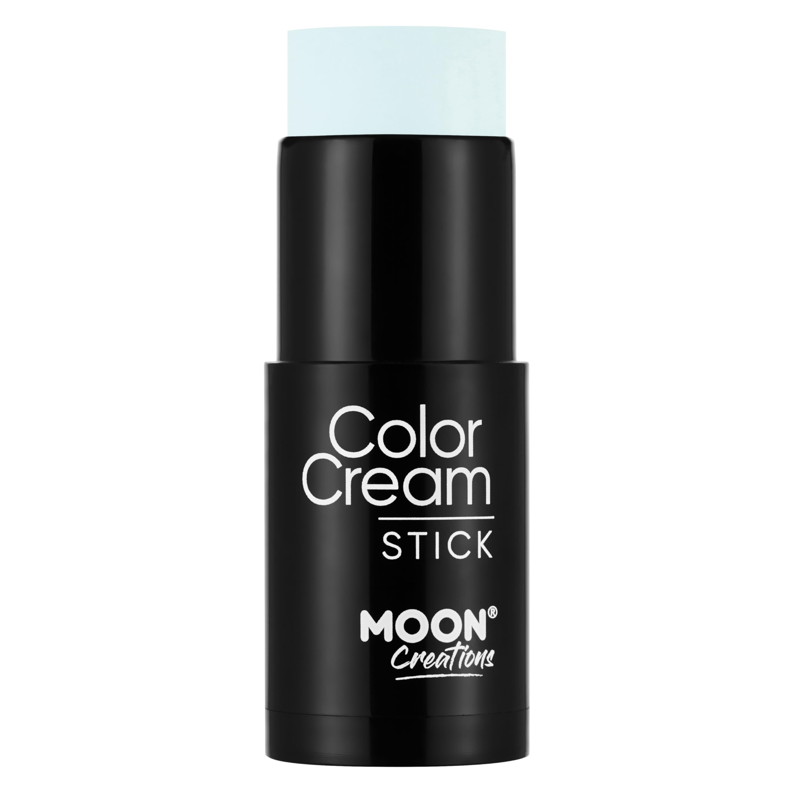 ColorCream Face & Body Paint Stick by Moon Creations - Professional Face Paint Makeup for Adults, Kids - 21g (Light Blue)