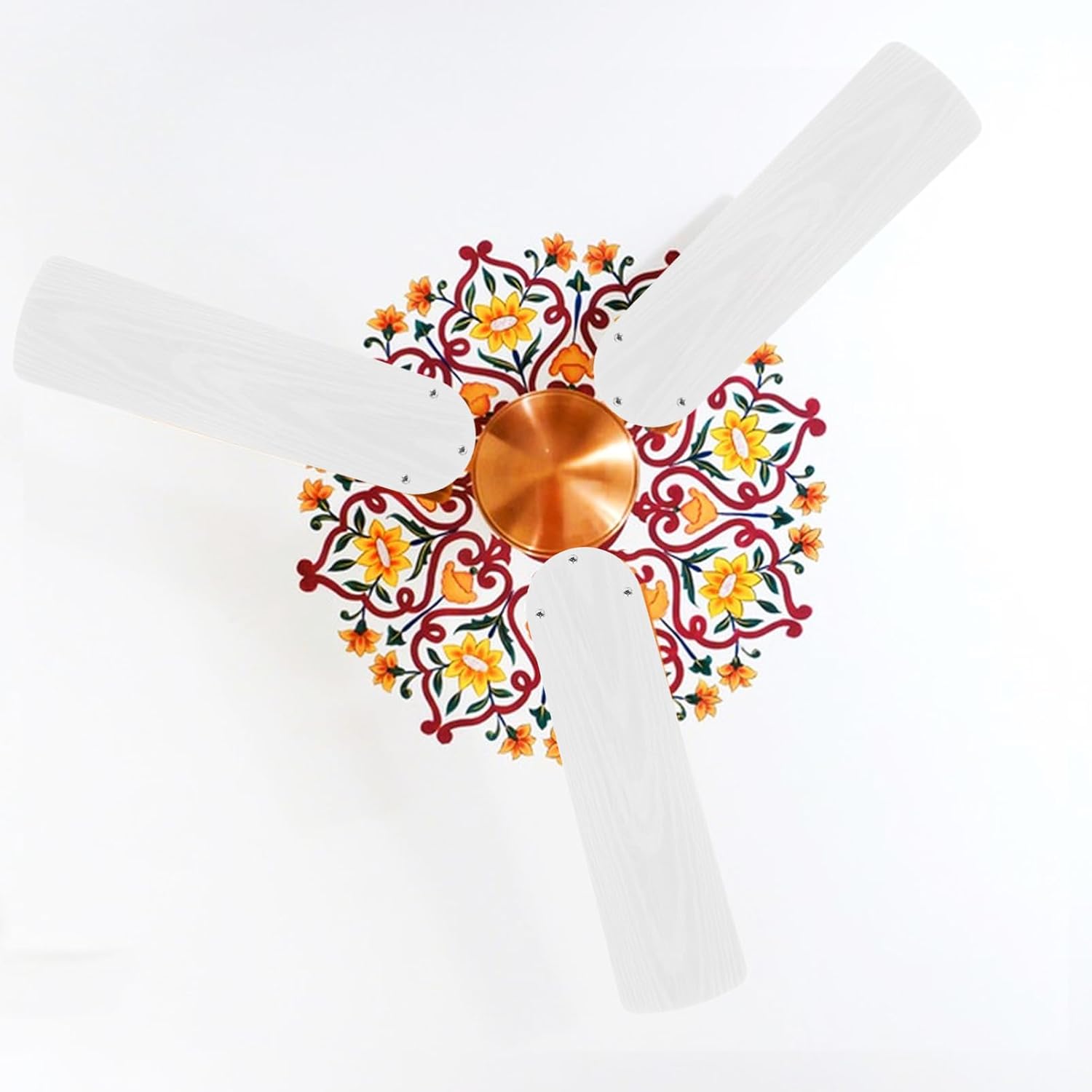 Walnut Wood Grain Ceiling Fan Replacement Blades Decorative Fan Leaves