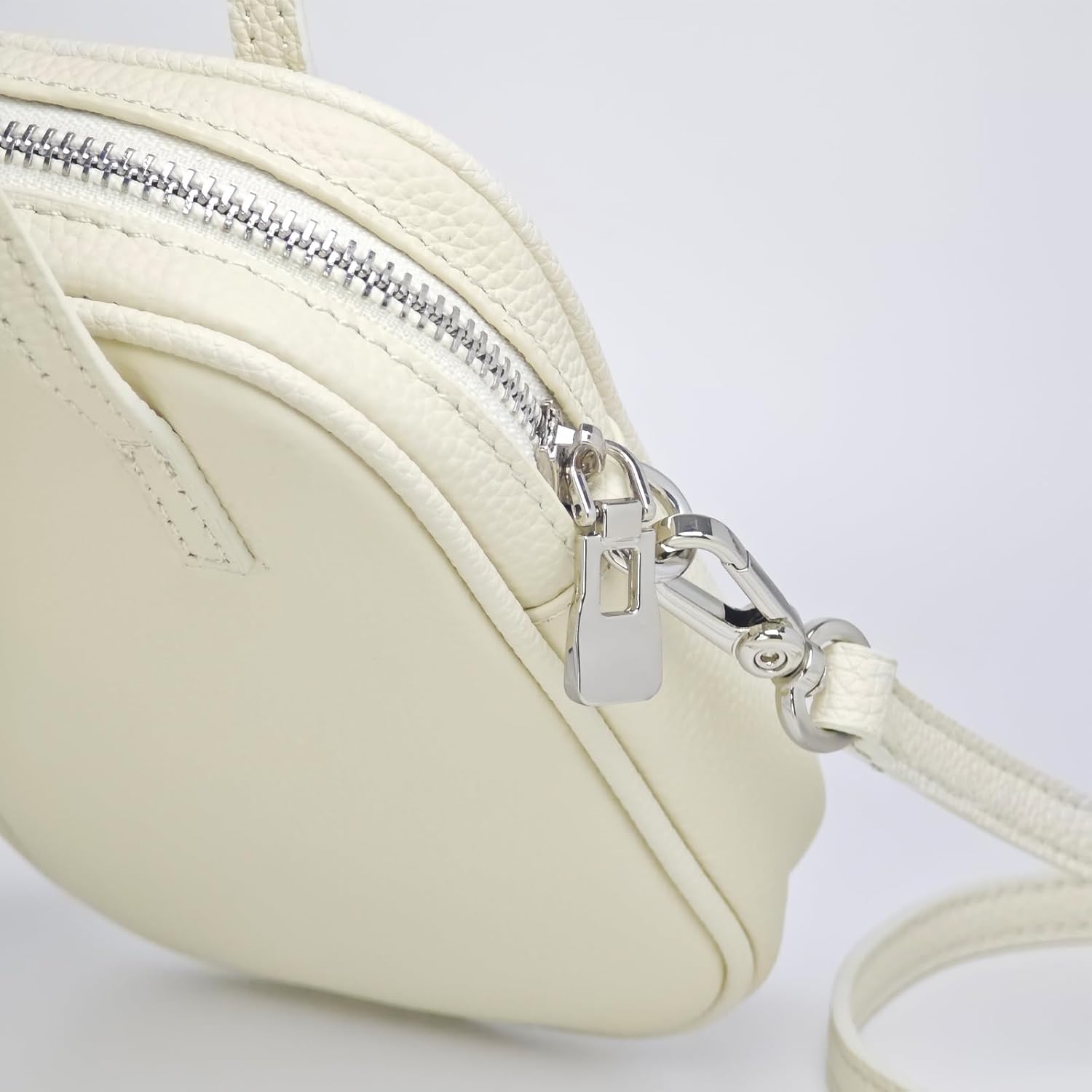 small crossbody leather bags for women，mini soft leather purses for women - Image 5