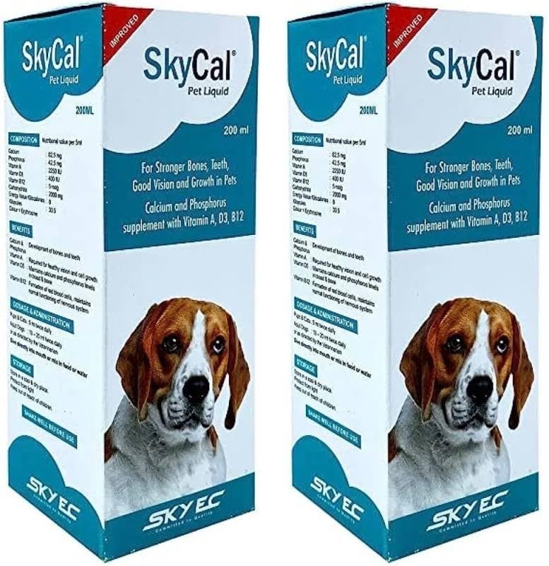 SKYEC SkyCal pet Liquid 200 ml (Pack of Two) (B0CDV628LT) Amazon Price History, Amazon Price Tracker