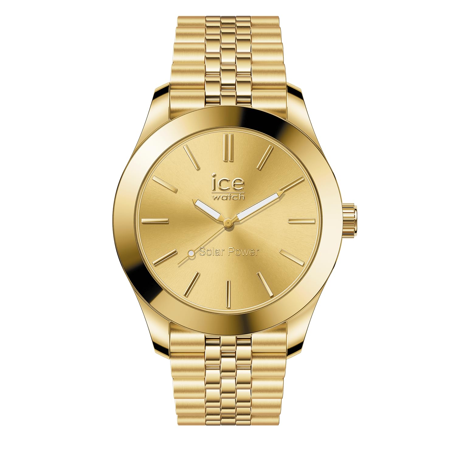 Ice-Watch - ICE steel solar - Damenuhr mit Metallarmband (Small)