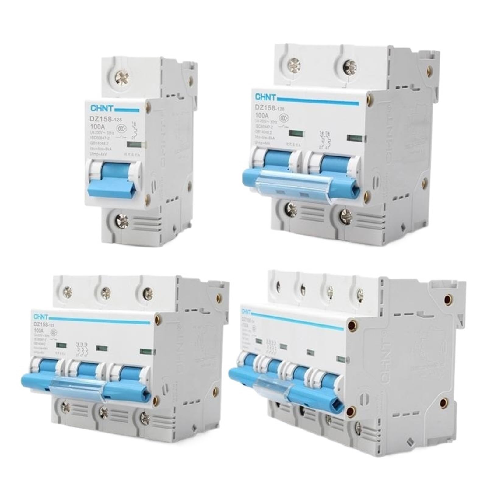 Interruptor de aire DZ158-125 1P 100A contra apagones del hogar 2