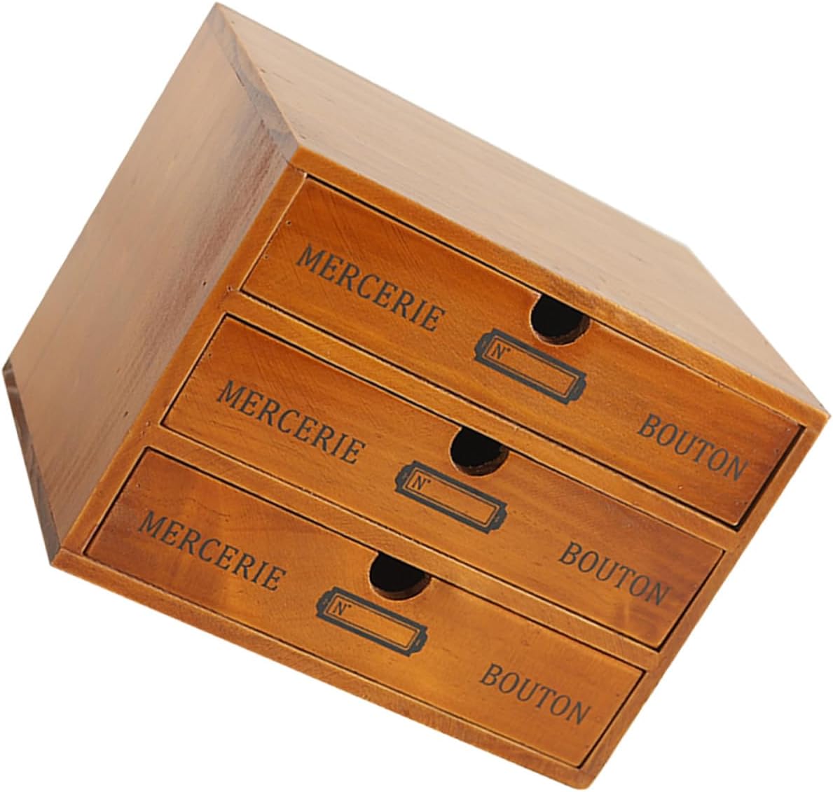 Solid Wood Drawer Organizer Desktop Storage Box for Makeup Jewelry and Office Supplies Multi-functional Practical Storage Organizer with Smooth Finish for Home and Office Use