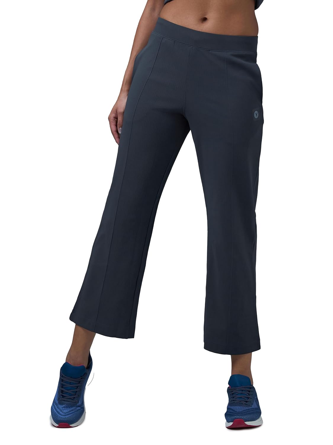 TECHNOSPORT Women's Relaxed Fit Active Sports Track Pant with Elasto Plus for Yoga & Workout