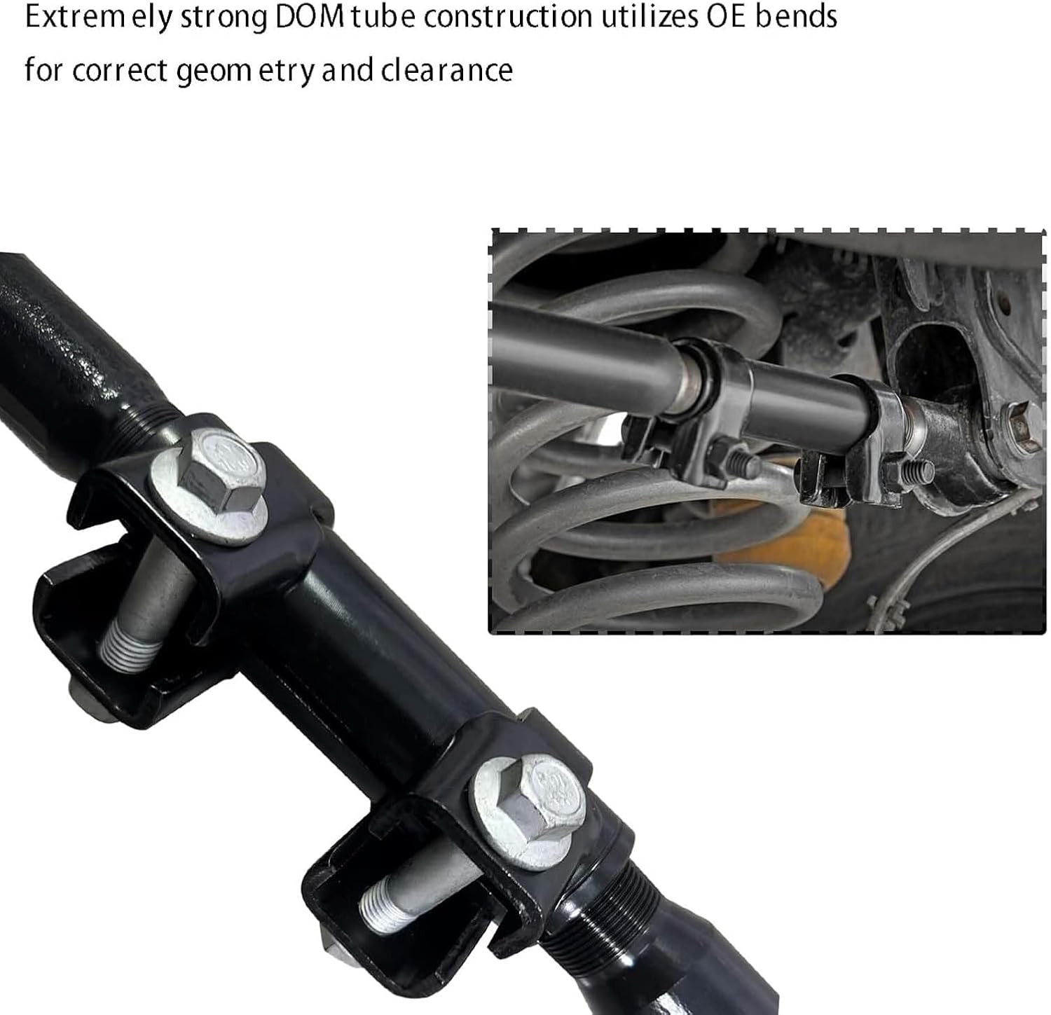 Forged Front&Rear Adjustable Track Bar For 2.5-6" Lift Kit Compatible with 2019-2023 Jeep Gladiator JT Suspension Panhard Lift Kit Upgraded Heavy Duty Trackbar