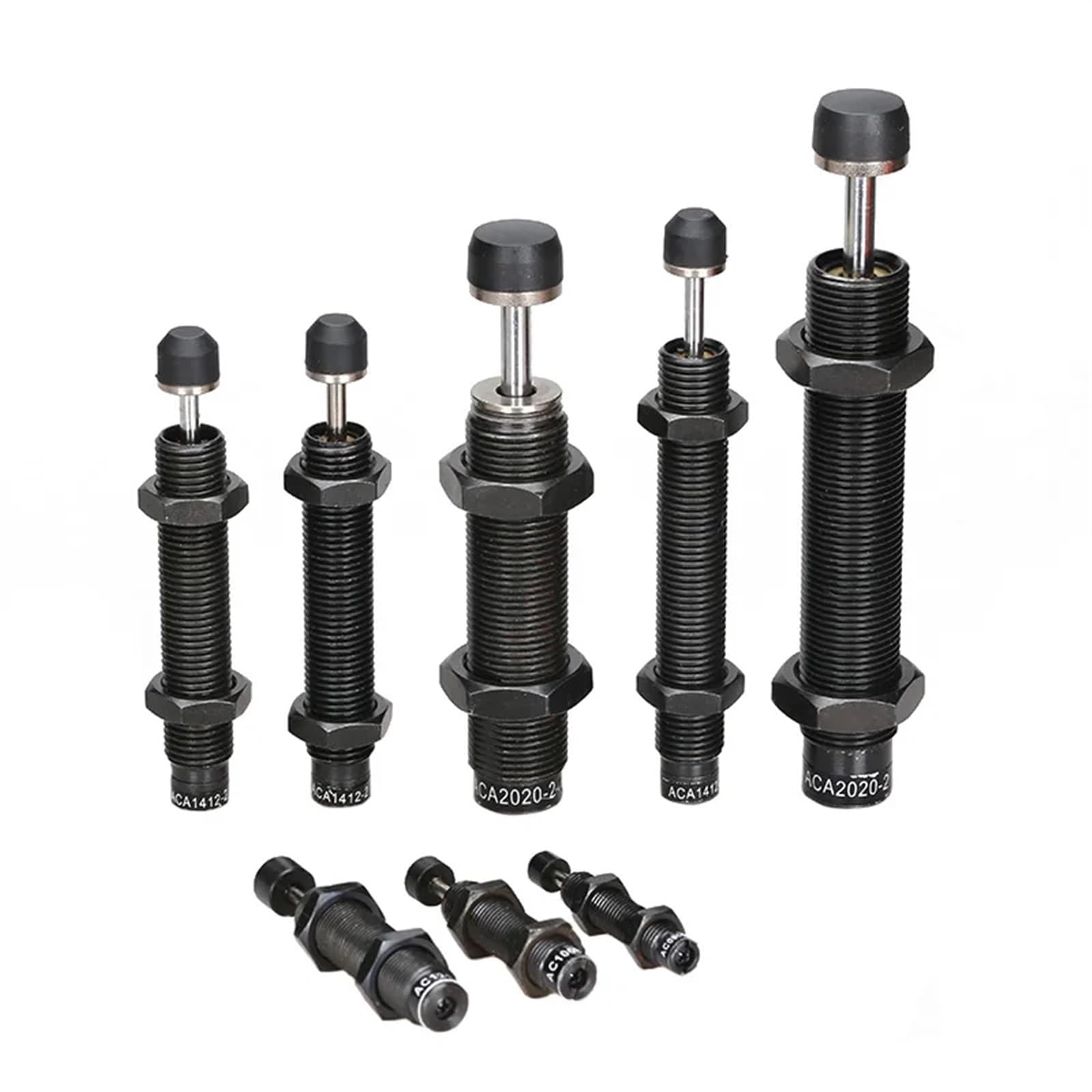 Amortisseur hydraulique M25 AC2540 avec tampon pression d'huile et accessoires en cuivre