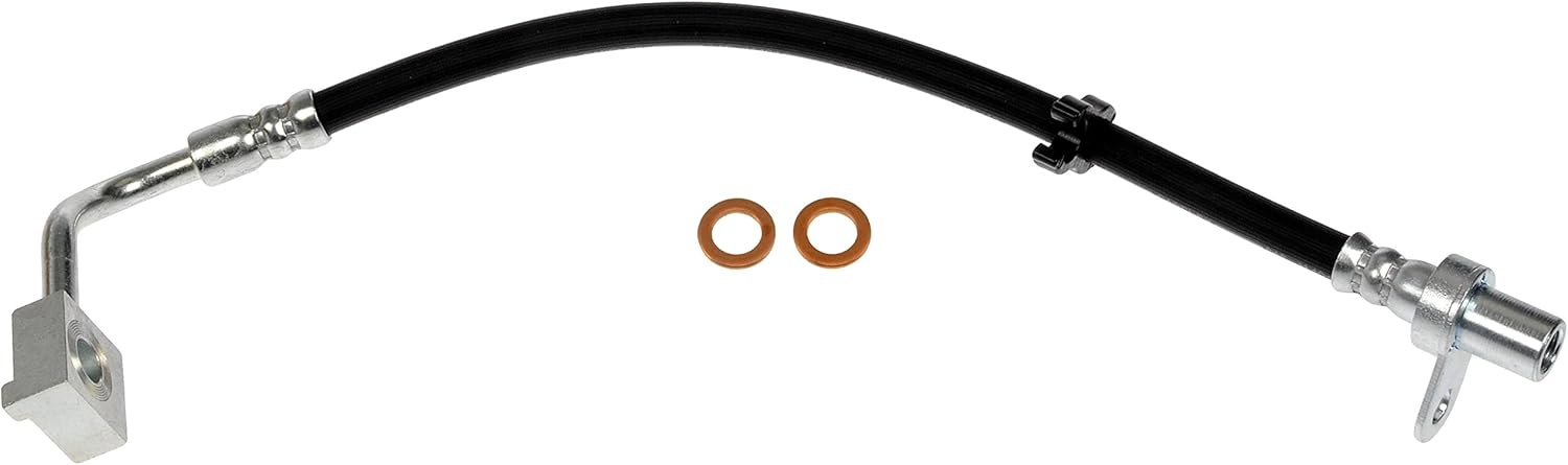 Dorman H620939 Front Driver Side Brake Hydraulic Hose Compatible with Select Dodge / Ram Models