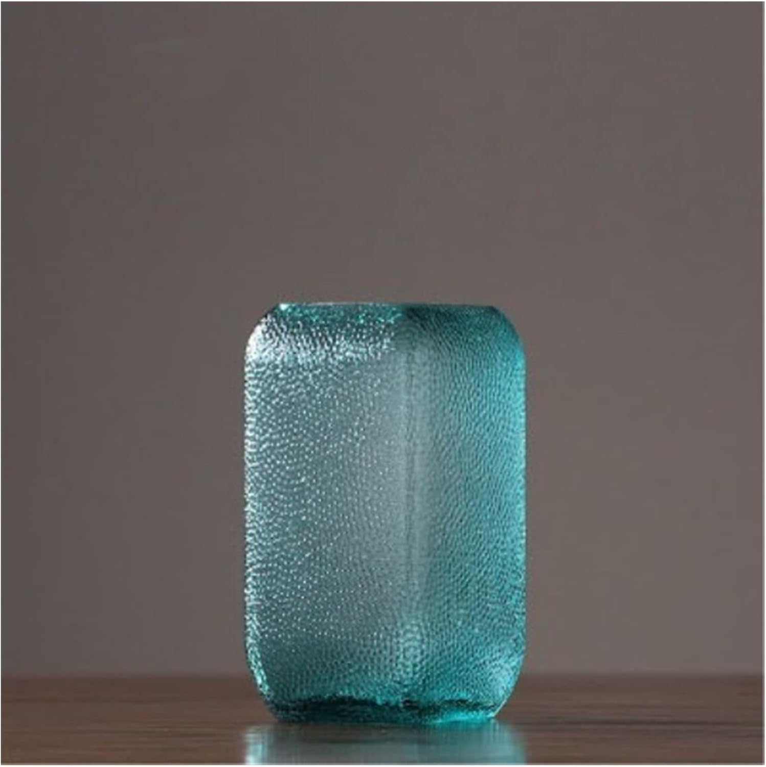 Vase Stylish and Simple American Transparent Vase Creative Living Room Glass Hydroponic Vase Home Decoration Suitable for Dining and Living Room Home decoratio(Small)