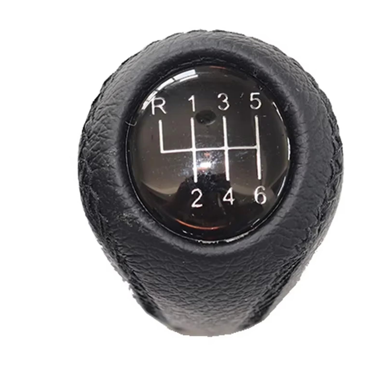 Xkoehxj 6 Speed Knob Black Car Gear Shift Knob For Mazda 3 Bk Bl 2006-2012 Car Shift Gear Knob Lever Gaitor Boot Cover Gearbox Boot Cover(6 Speed Knob Black)