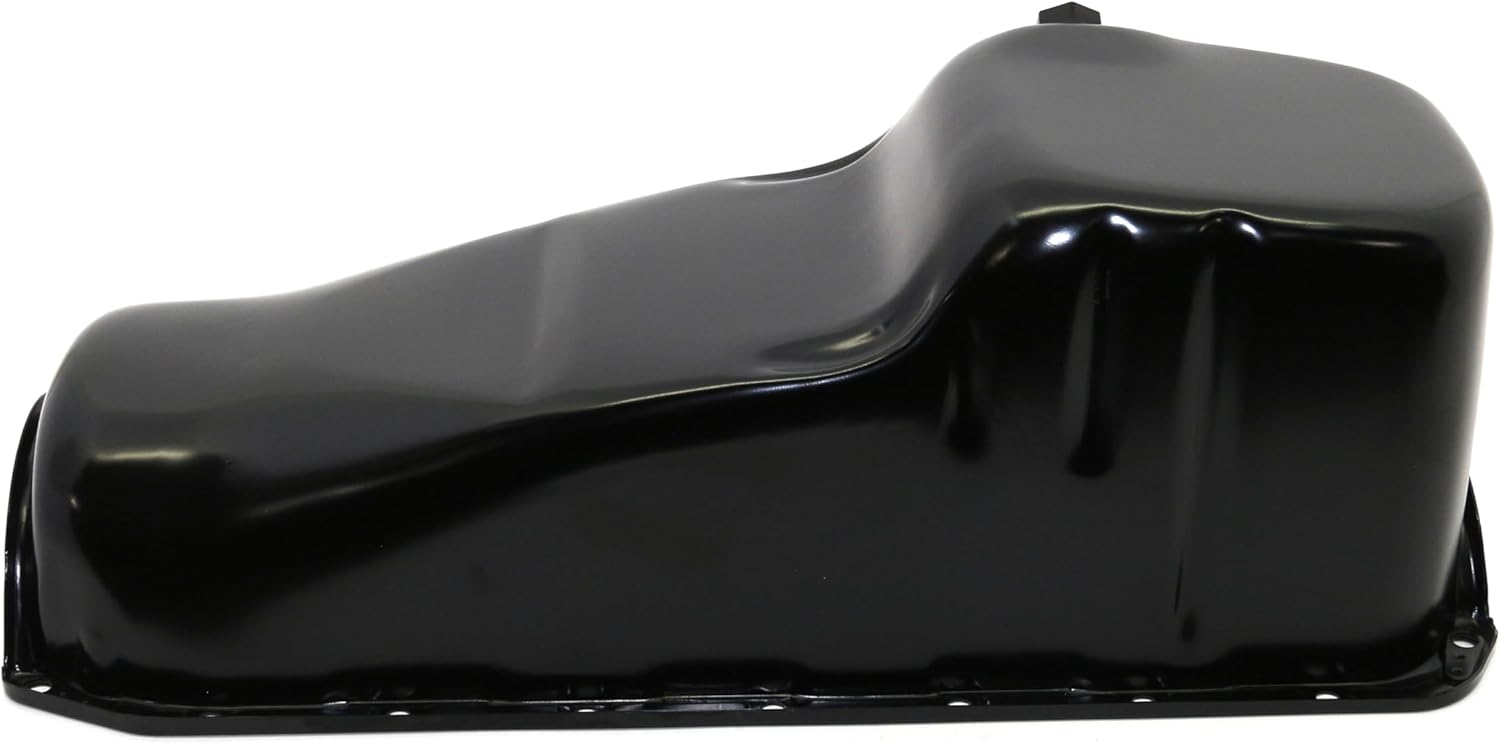Steel Oil Pan – Fits 1958–1979 Chevy Small Block 283–400 – OEM-Style – Black Finish