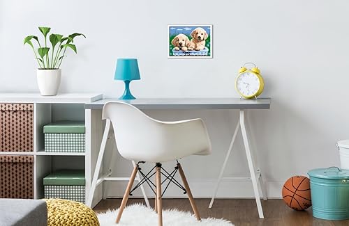 Miniatura 5 de Ravensburger CreArt Cute Puppies - Kit de pintura por números para niños - Atractivo juego de manualidades | Lienzo y pinturas acrílicas | Ideal