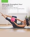 serveuttam Mini Pilates Ball - Small Exercise Ball for Yoga, Pilates, Barre, Physical Therapy, Stretching and Core Fitness gallery image