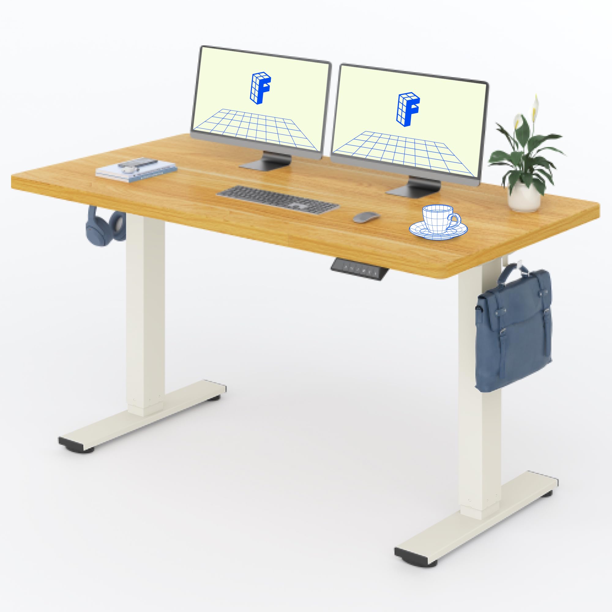 FLEXISPOT Höhenverstellbarer Schreibtisch Basic