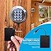 Advanced Security TurboLock Keypad Keyless Smart Lock - with Automatic Locking, Battery Backup & Easy Installation (No Bluetooth, Polished Brass)