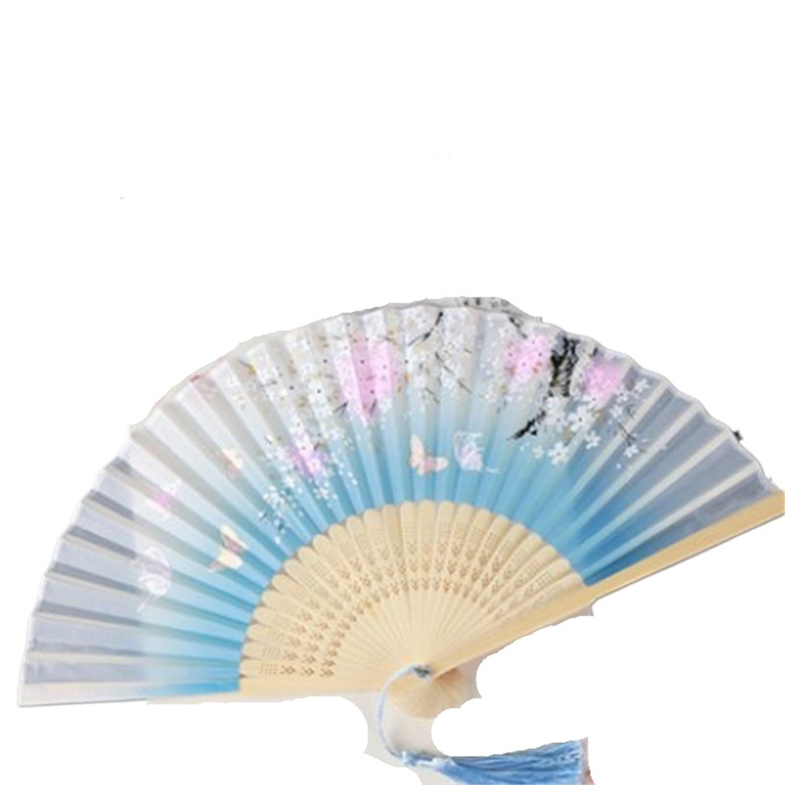 CQAHDSEVF Plastic Paper Folding Fan