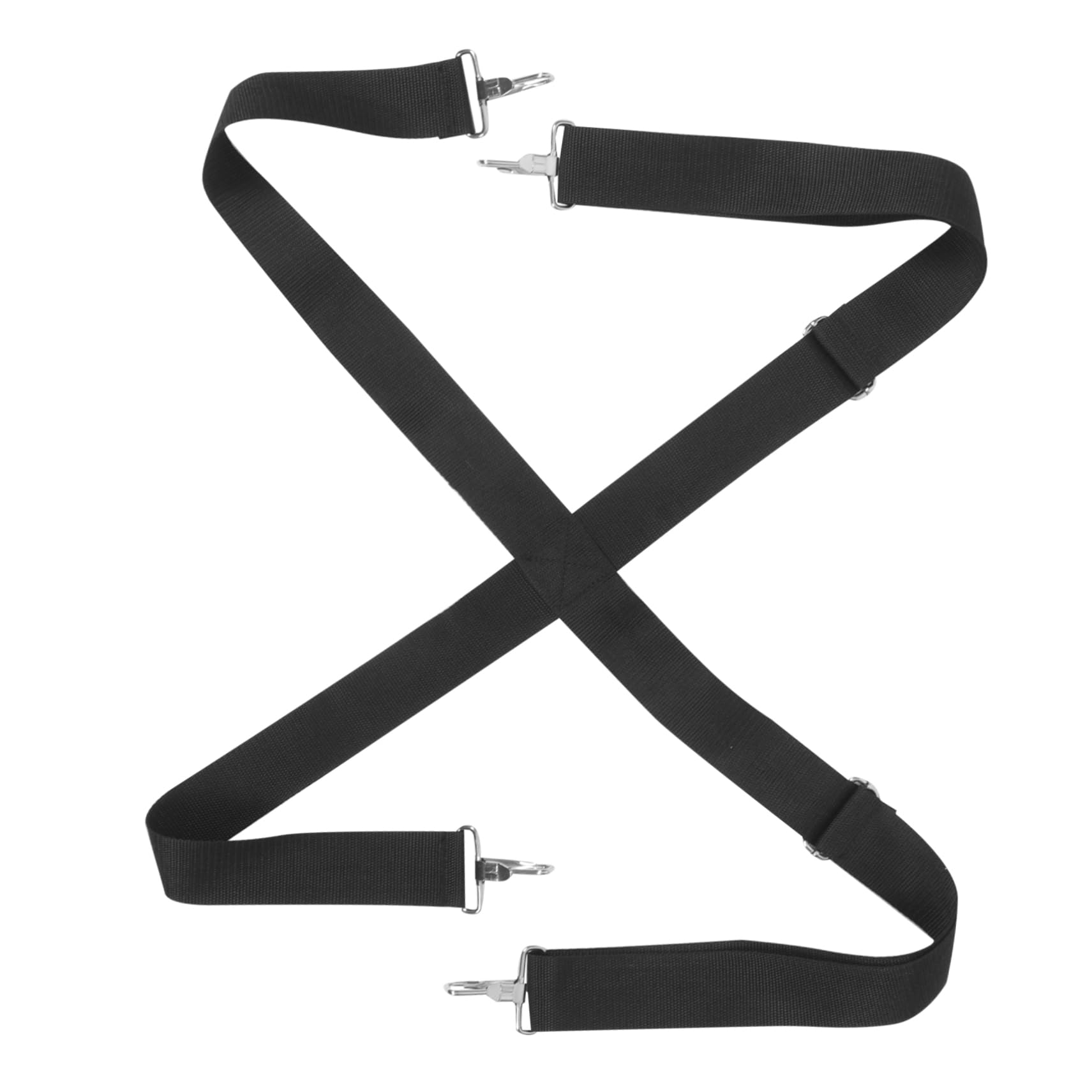 Garneck Adjustable Drum Shoulder Strap Marching Snare Drum Sling Durable and Sturdy Belt with Hooks Comfortable Fit for Marching Bands Wide