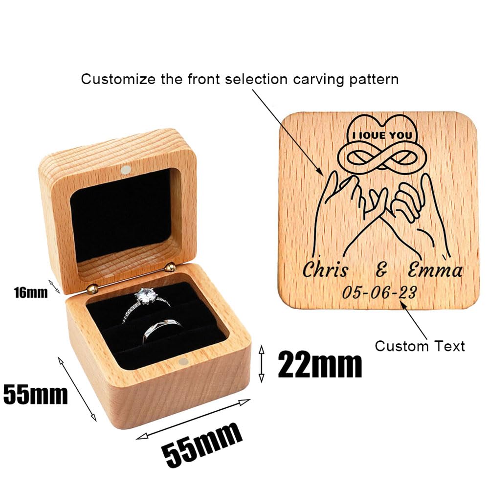 LeosHi Personalisierter Ring Schwarz Eheringe Edelstahl Set,Pärchen Ringe Mit gravur Paar Eheringe Partnerringe Verlobungsringe für Frauen,Wolfram Männer Ringe Größe 49 bis 70