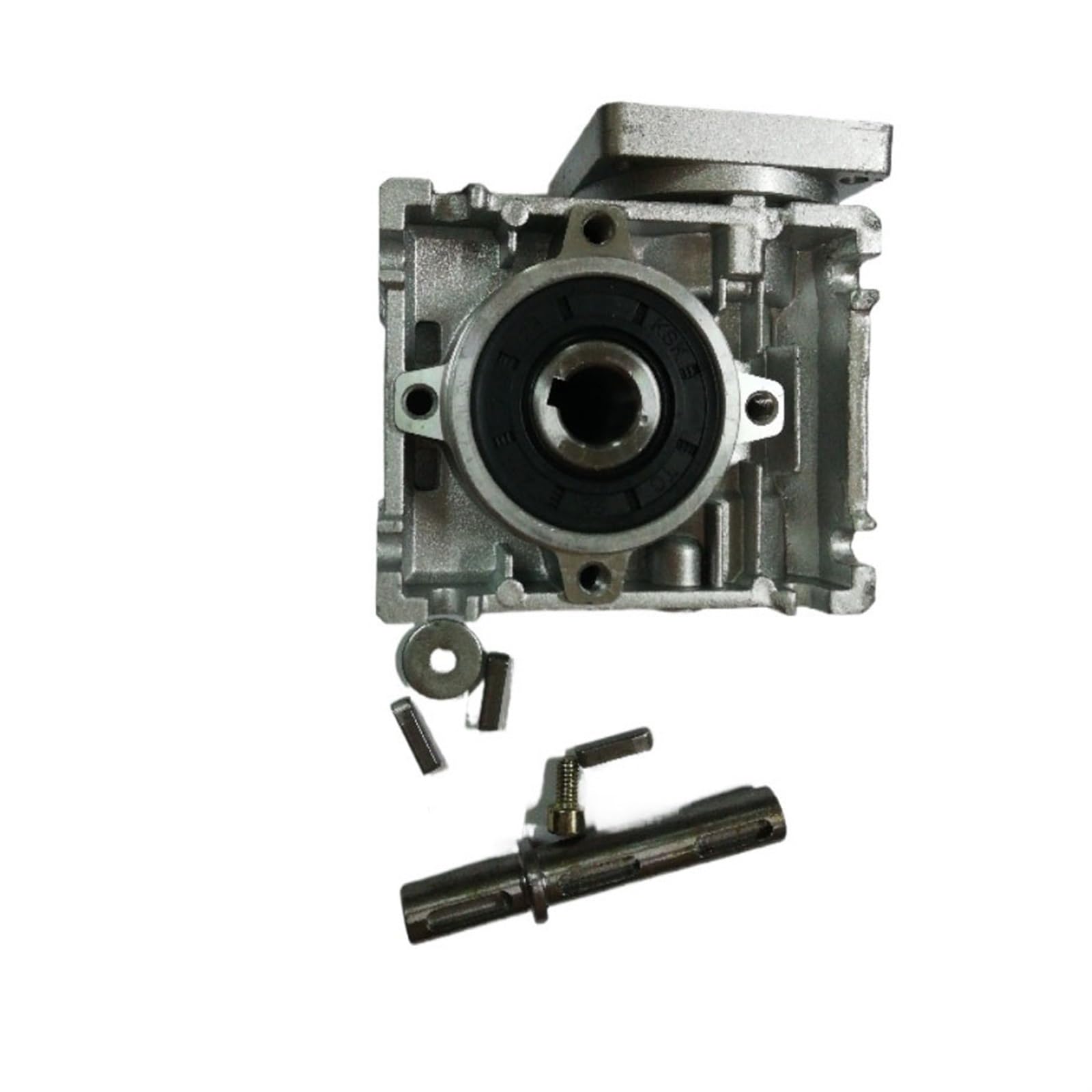 Kegelradgetriebe, Schneckengetriebemotor, Nema 23 Schrittmotor, Schneckengetriebe, 14 mm Abtriebswelle, selbsthemmendes Untersetzungsgetriebe, 1,8 Nm, 3 A, verschiedene Größen