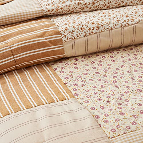 VHC-Brands-Camilia-Twin-Quilt-68Wx86L VHC Brands Camilia Twin Quilt 68Wx86L