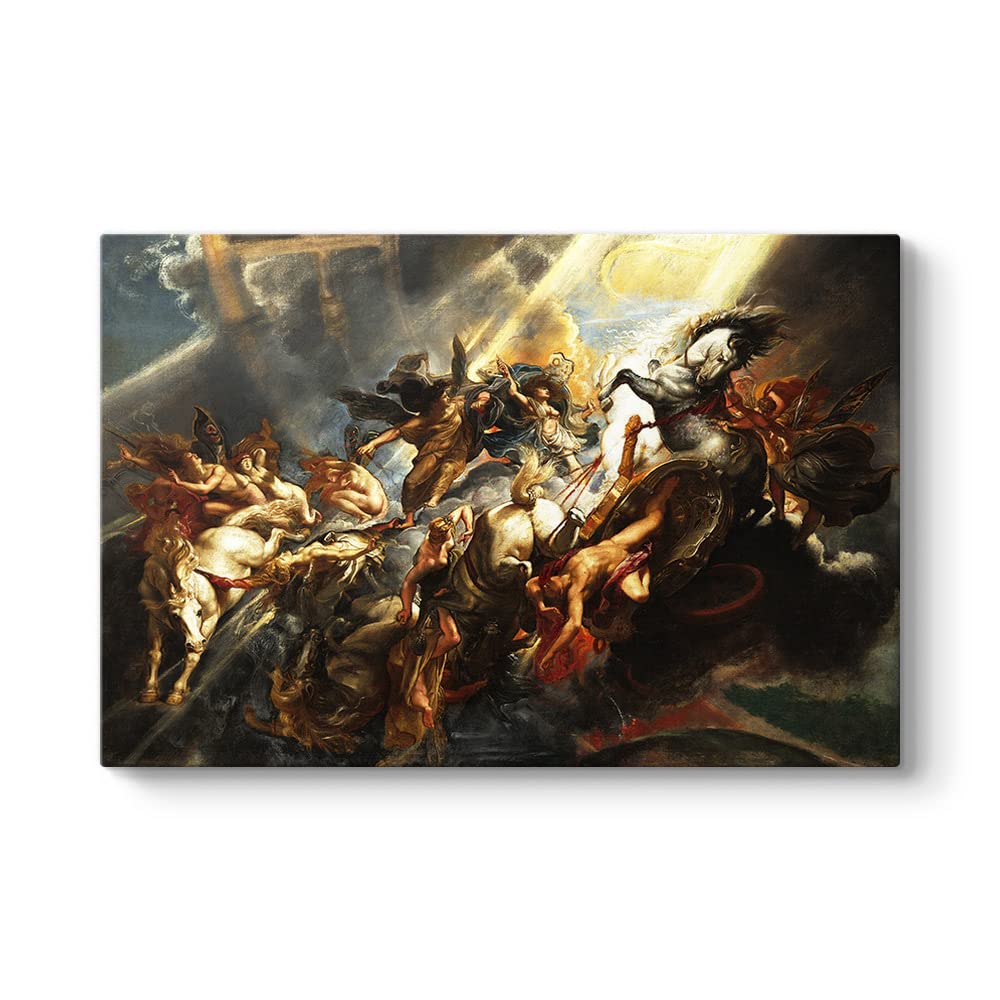 Peter Paul Rubens - Phaeton'un Düşüşü Tablosu 75 x 50