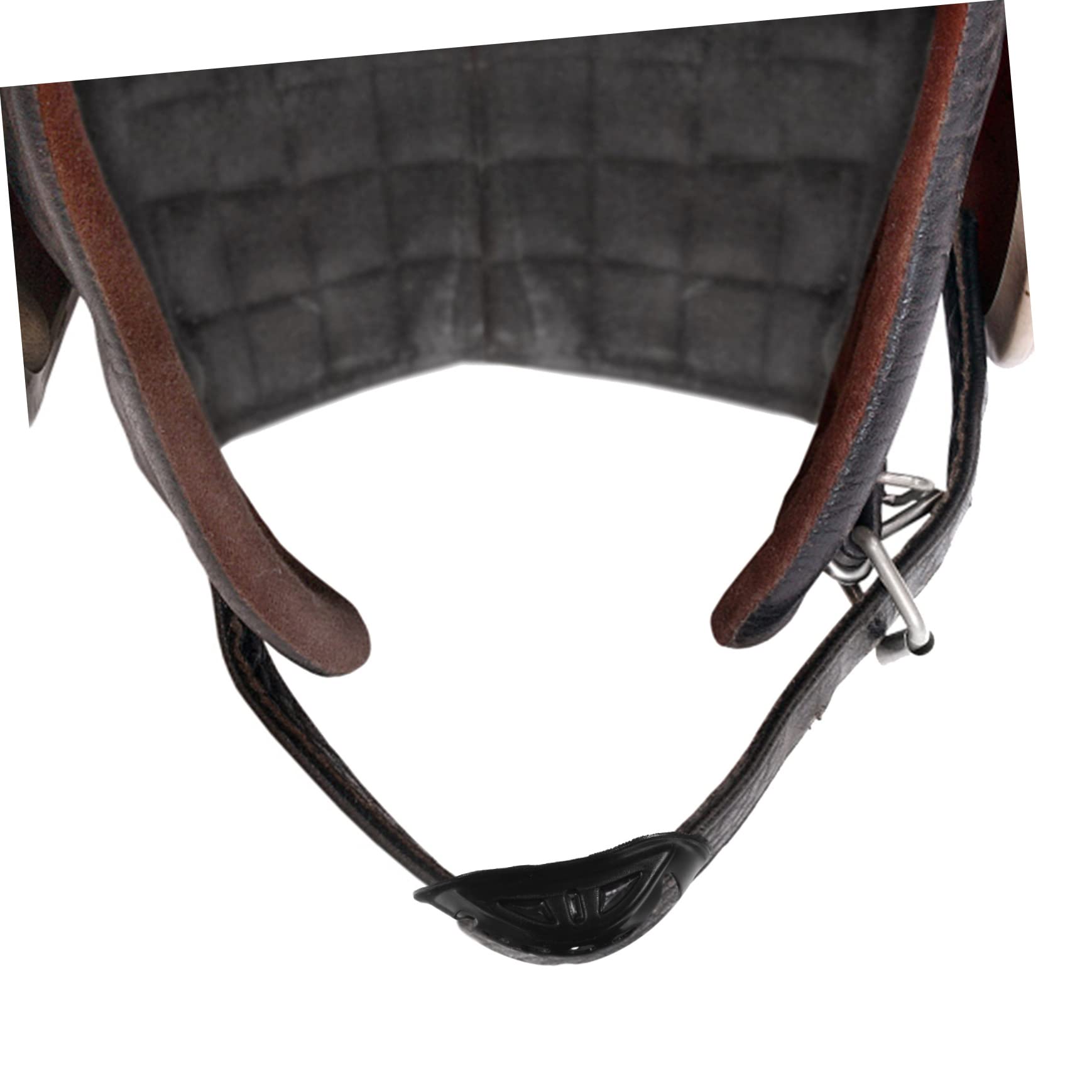 BUGUUYO Lot De 10 Protège-Menton Pour Casque - Coussin De Chaîne Robuste Noir Pour Softball, Football, Casque De Sécurité