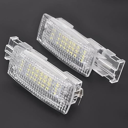Miniatura 3 de Accesorios de coche LED interior visera solar vanidad espejo luz lectura lámparas para VW Golf 4 5 6 7 Passat B5 B6 B7 Tiguan Beetle EOS Scirocco 3