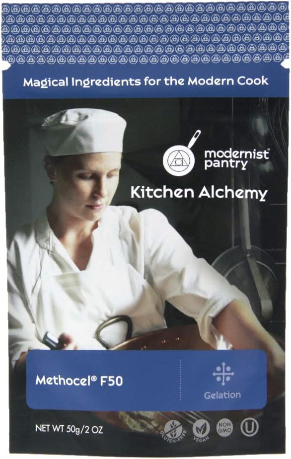 Modernist Pantry Hydroxypropyl Methylcellulose - Methocel® F50 ⊘ Non-GMO Vegan OU Kosher Certified - 50g/2oz