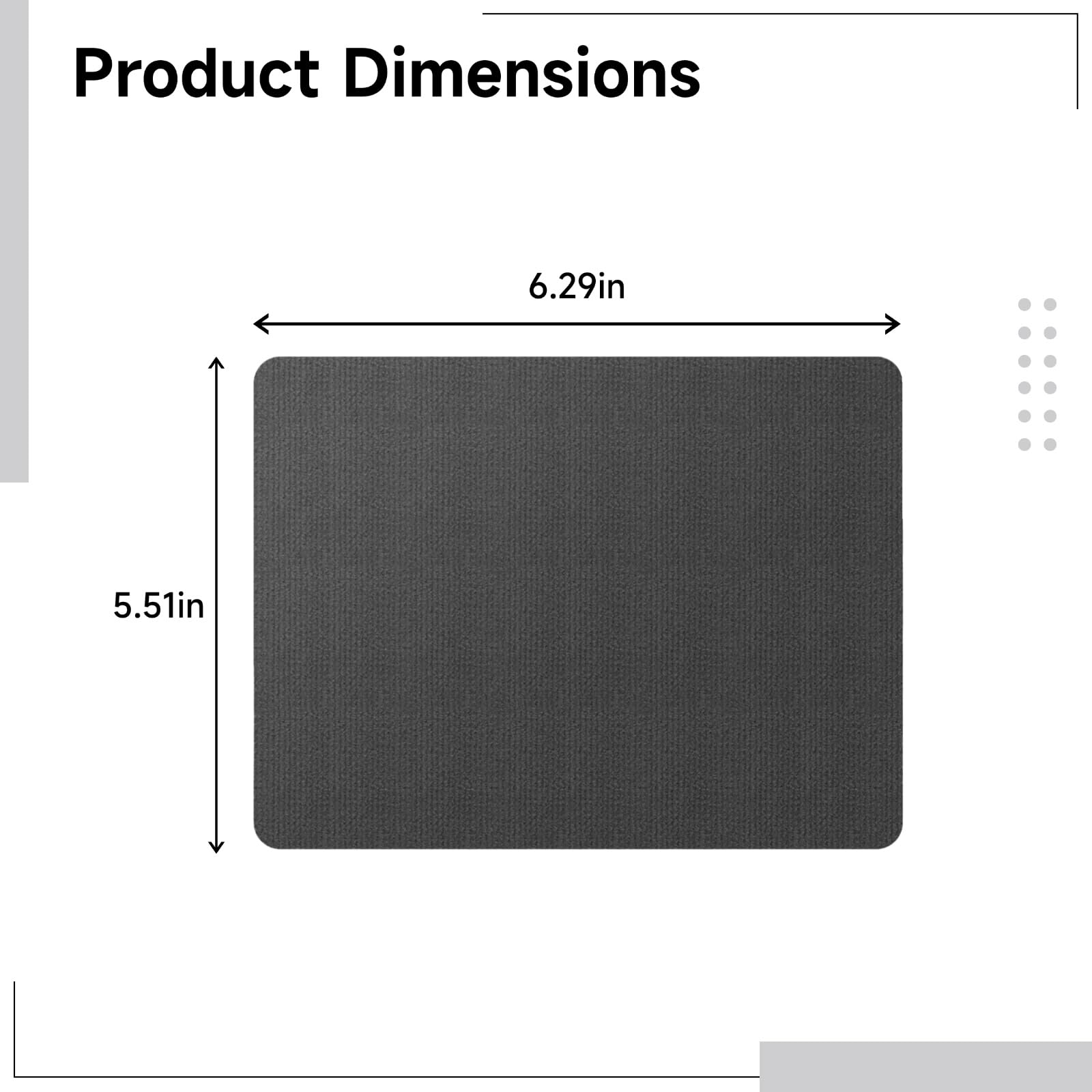 Tapete marrón para silla de oficina para suelos de madera dura, 48 x 48 pulgadas, protector de suelo para juegos, respaldo antideslizante, alfombra absorbente de sonido para el hogar y la oficina