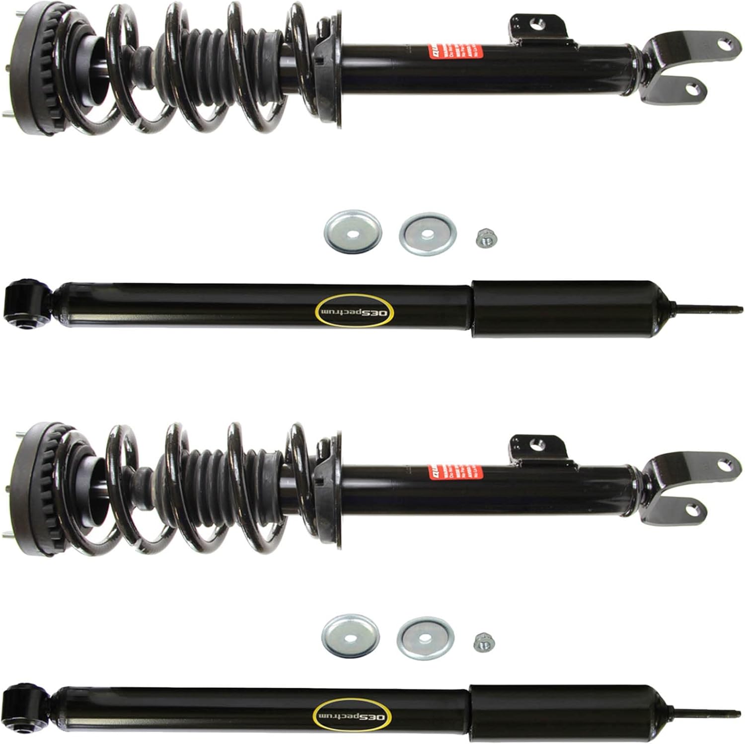 Monroe Front Rear Shocks Struts For Dodge Charger & Challenger V6 2WD RWD w/o Sport or Electronic Suspension - BuyAutoParts 77-69311G4 New