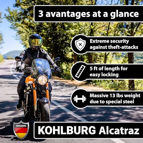 KOHLBURG Massive Motorcycle Chain Lock