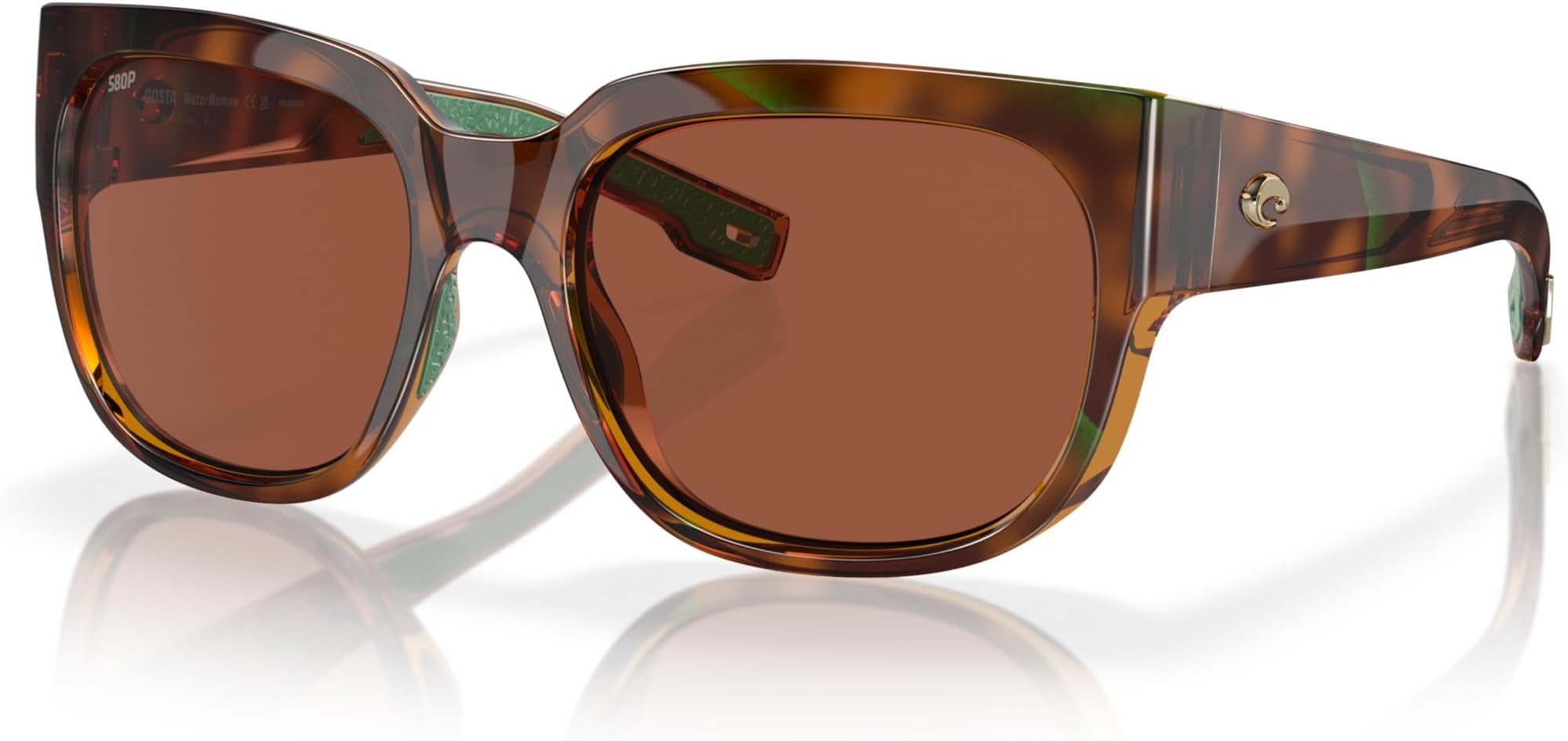 Costa Del Mar Women's Waterwoman Rectangular Sunglasses