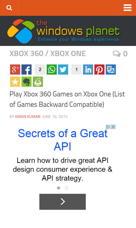 The Windows Planet (TWP) - App on the Amazon Appstore
