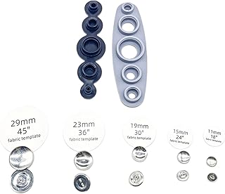 CLUB BOLLYWOOD® Tool for Cover Buttons 5 Sizes Button Maker Machine for Luggage Jacket Shirt | Multi-Purpose Craft Supplies | Crafting Tools |Crafts |1 Piece Cover Button Tool