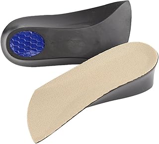 SOLUSTRE Heel Lift Inserts 1 Pair Shoe Inserts Shoe Pads Shoe Lifts Invisible Insole Height Increase Insert Men and Women Booster Pad Heel Elevator Inserts