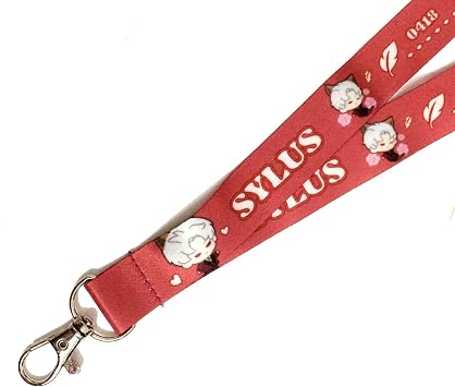 Love and deepspace lanyards for id Badges Sylus Caleb Zayne Rafayel Xavier Funny Work Name Tags Keychain Lanyard Hanging Rope Merch Used for Students, Nurses, and Work permits Sylus