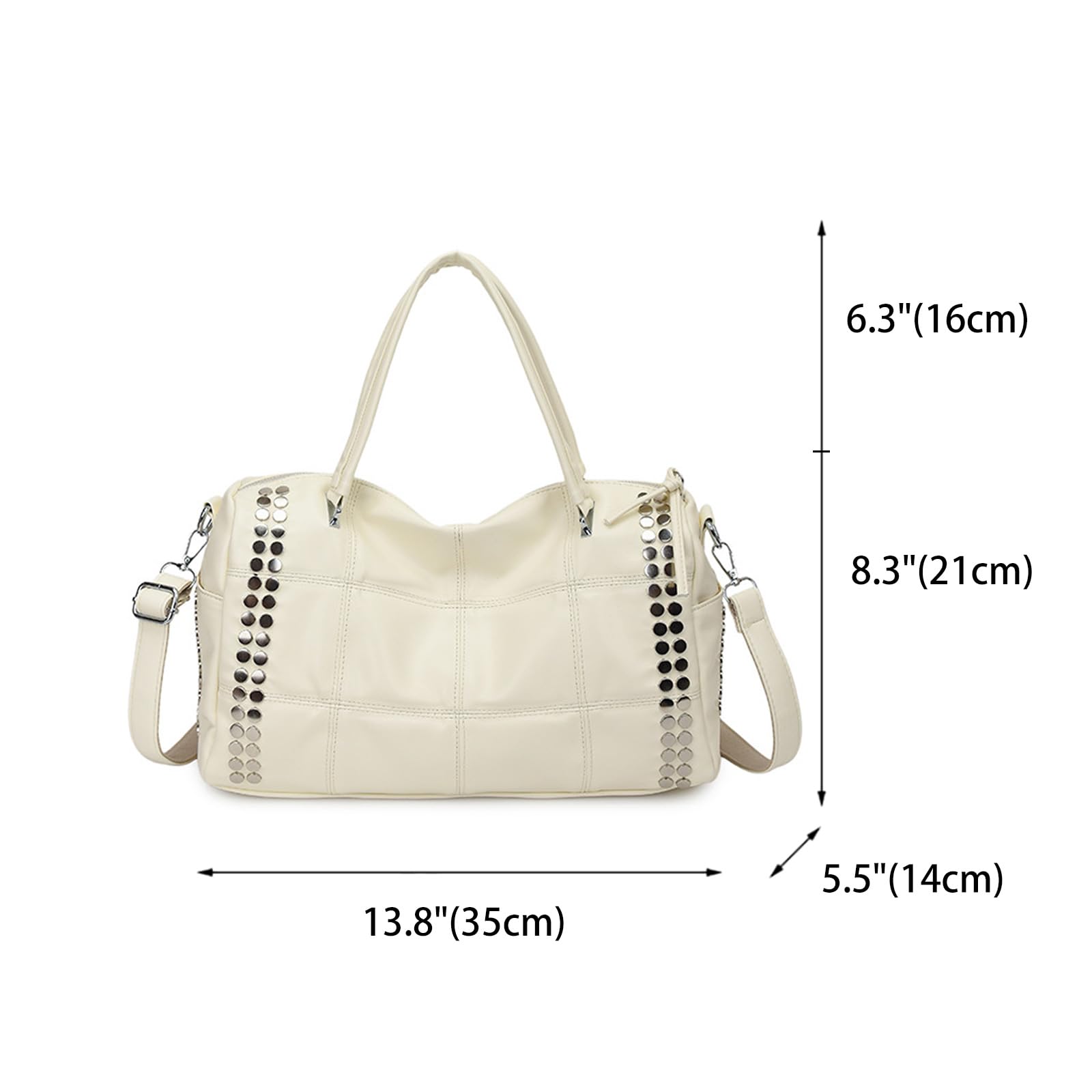 BUKESIYI Donna Borse a Tracoll Borsa a Mano Elegante Borse a Spalla Firmate Marca 2026 PU Pelle IT77511