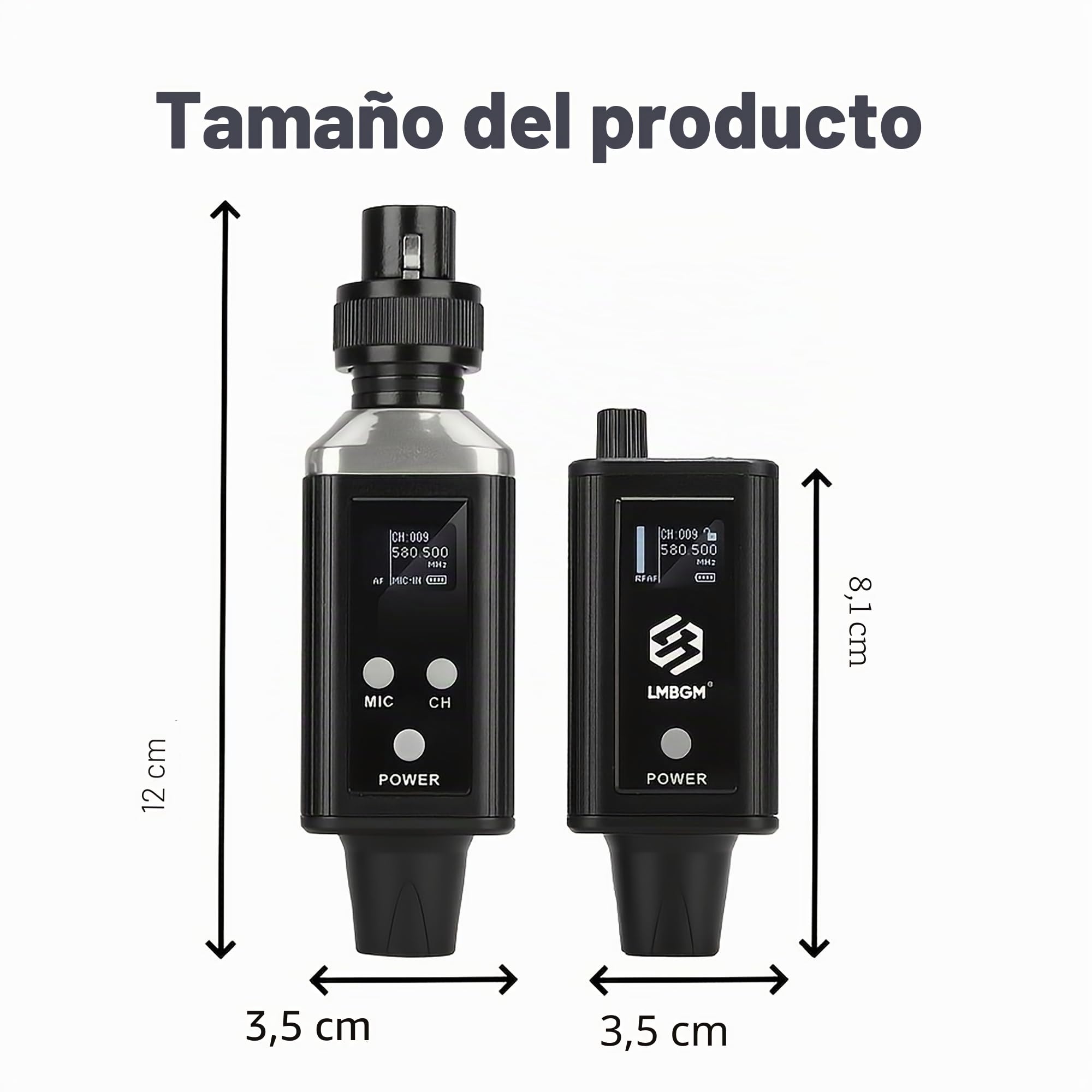 Transmisor de sistema de monitor auricular inalámbrico A9 UHF y receptor de cinturón para estudio, rehabilitación de banda y rendimiento en vivo (A9-1)
