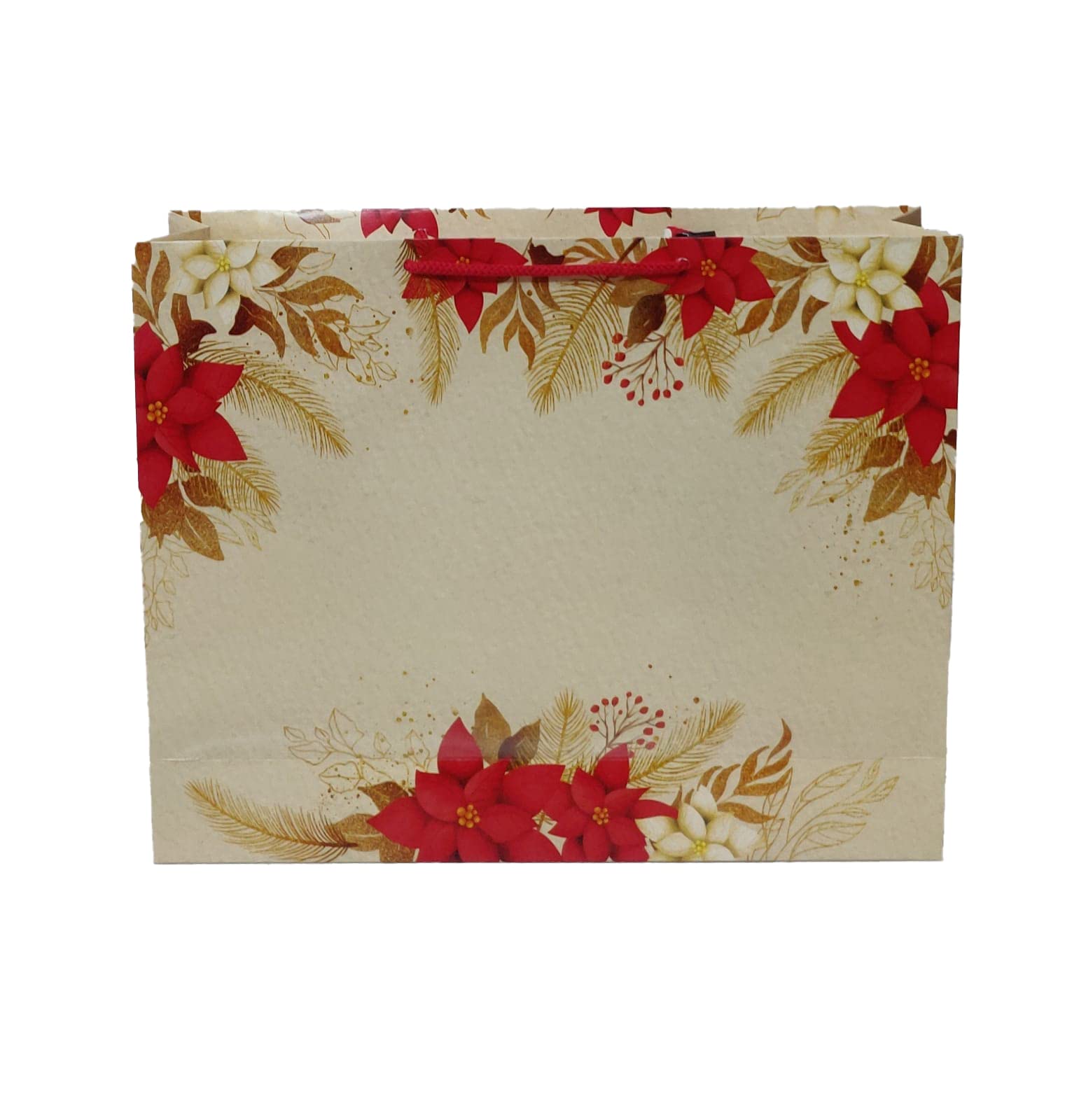 Flute Cubes Presents Floral Print Designer Eco Friendly Gift Paper Bag for Festival/Birthday/Wedding, Size - 15x12x4 - inch (Pack of 10, Design 2) (B09RWLZQXB) Amazon Price History, Amazon Price Tracker