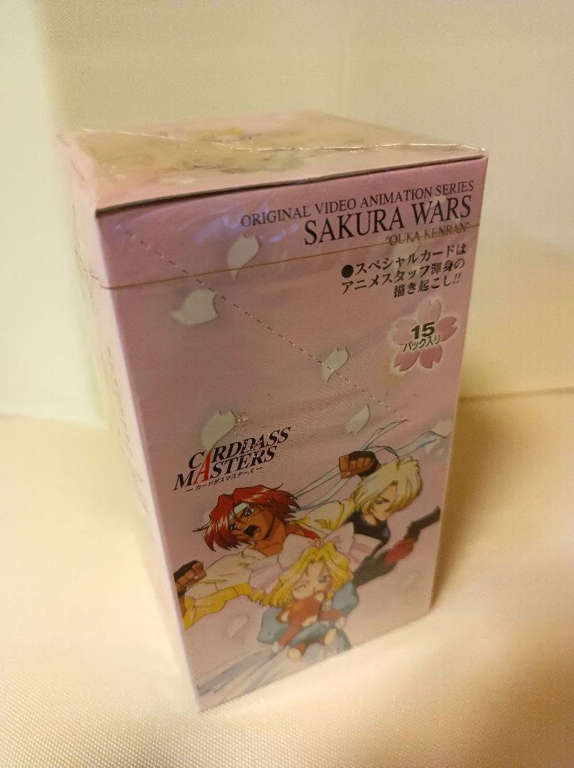 サクラ大戦　桜華絢爛　カードダスマスターズ　バンダイ　未開封シュリンク付box Amazon.co.jp: サクラ大戦(桜華絢爛) トレカ 1箱 : Toys & Games