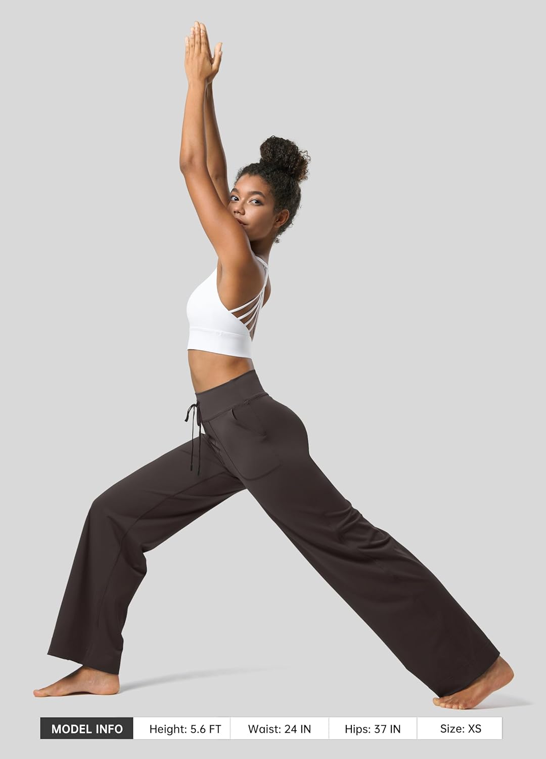 Willit Women's Wide Leg Pants Yoga Pants with Pockets High Waist Stretch Casual Lounge Comfy Pants 29" 31" - Image 6