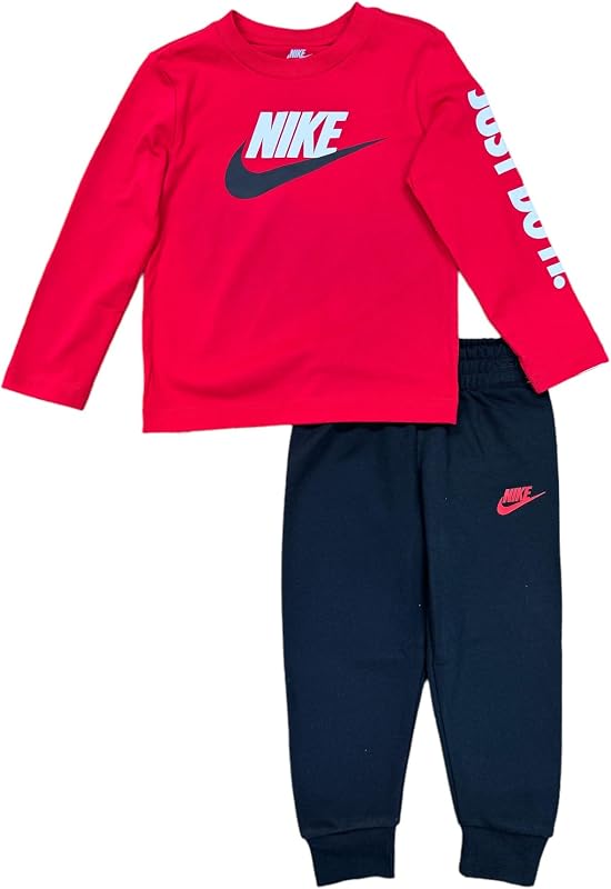 Conjunto de camisa y pantalón de chándal de manga larga para niño, elástico duradero y ligero (EE. UU., Edad, 12 meses, R(66L666-ROP) B)