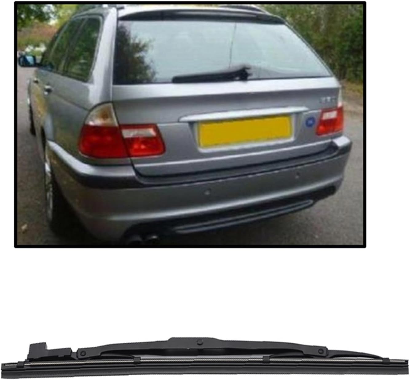 BFAFLGLYW(売店) 3 ピース/セットフロントガラスワイパーブレードフィット For BMW 3 シリーズ M3 E46 ツ