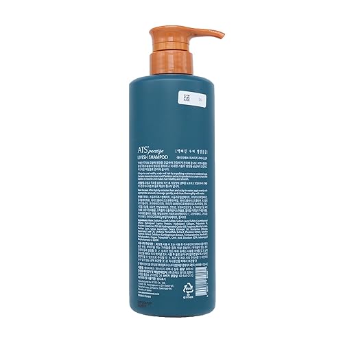 Vista 7 de ATS Perstige Livesh Champú, 20.3 fl oz, 20.29 onzas líquidas, champú refrescante, sin silicona para pérdida de cabello y crecimiento