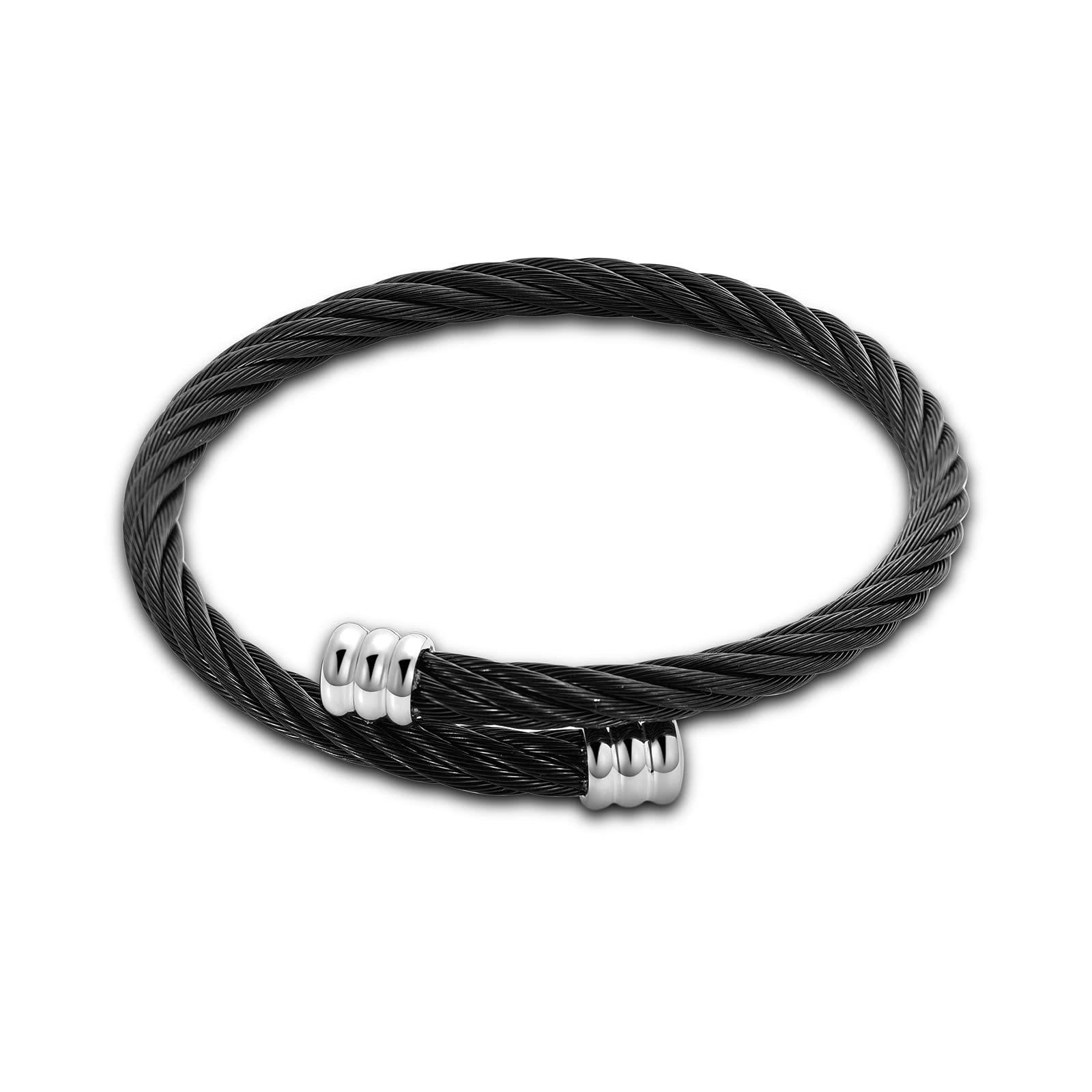 Bracelet urne pour cendres en acier réglable mémorial BIAIHQIE