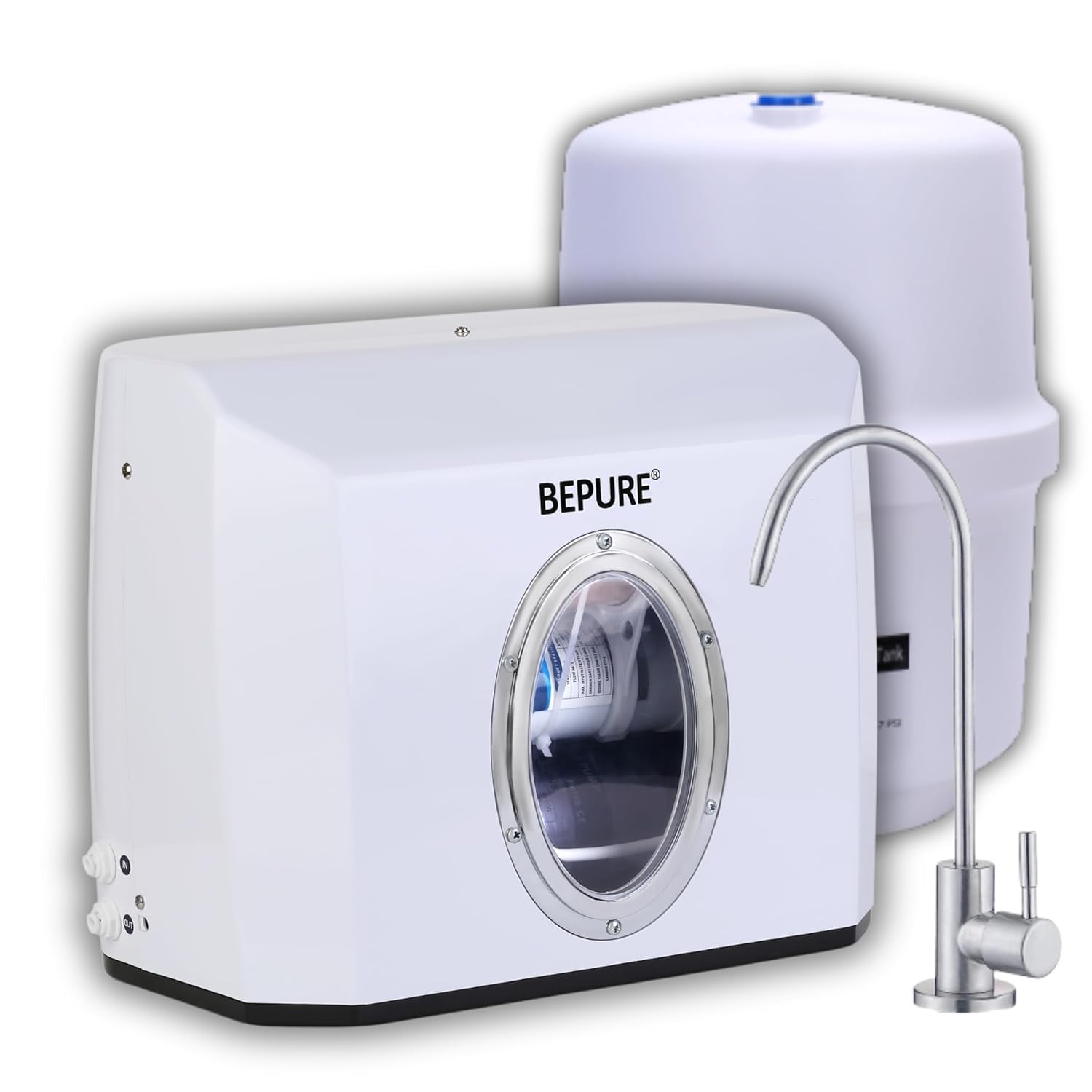 Bepure UTS 12L Under Sink RO Water Purifier with Copper Alkaline & TDS Controller