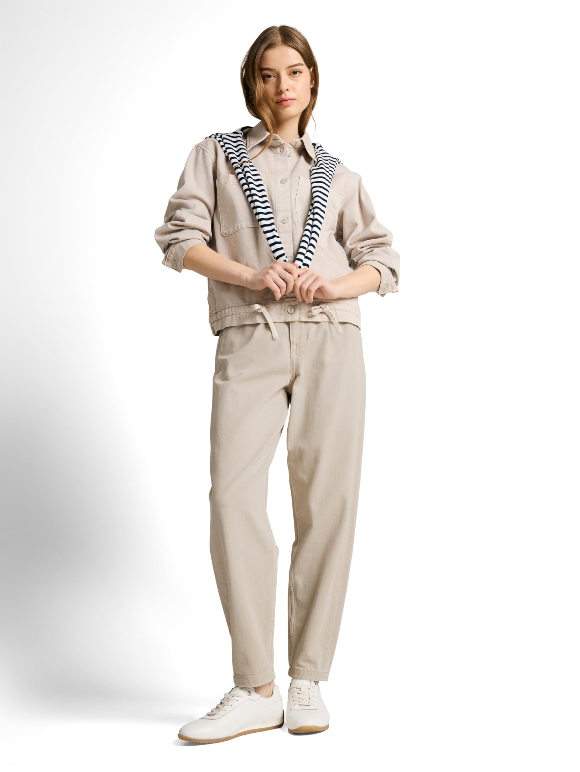 TOM TAILOR Denim Damen TTADEA Barrel Jeans